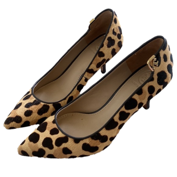 Tory Burch Shoes - Tory Burch Elizabeth Leopard Print Calf Hair Pump, Size 5